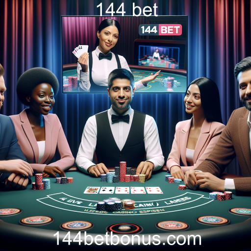 Cassino Ao Vivo na 144 Bet: A Experiência de Jogo que Você Merece